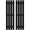 Ekena Millwork Americraft 4-Board, 3 Batten Exterior Real Wood Spaced Board-n-Batten Shutters, ARW401SB415X44BLH, PR ARW401SB415X44BLH - alternate 1